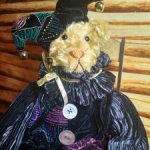 Шикарный медведь Шут от Just Wee Bears. Мохер. Рассрочка!