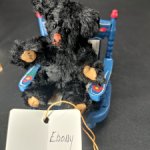 Мишка Эбони от Little Gem Teddy Bear. 8 см