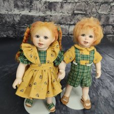 Близнецы от Gail McCardle. OOAK. Фарфор. Цена до конца октября! Близнецы от Gail McCardle. OOAK. Фарфор. Цена до конца октября!