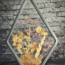 Аксессуар с сухоцветами для фотосессий. Винтаж. 20 см