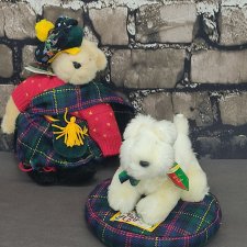 Мишка Muffy Vanderbear и собачка Лулу. Хайланд Флинг. Шотландский Танец