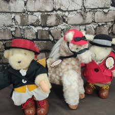 Мишка Muffy, кролик Hoppy и лошадка Овсянка. Лошадиные бега.