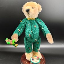 Винтажный мишка от Barbara McConnel. С фонариками!