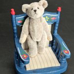 Мишка Серый от World Of Miniature Bears. 6 см. Миниатюра