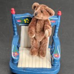 Мишка Шоколадный от World Of Miniature Bears. 6 см. Миниатюра