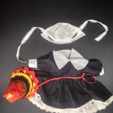 Аутфит для мишки Muffy Vanderbear. Викторианская хозяйка. 1989 год