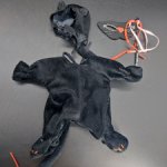 Аутфит для мишки Muffy Vanderbear. Чёрный кот. Хэллоуин. 1988 год