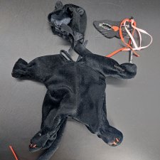 Аутфит для мишки Muffy Vanderbear. Чёрный кот. Хэллоуин. 1988 год