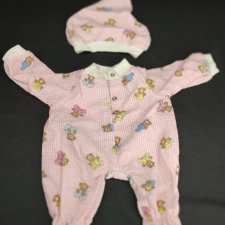 Костюмчик для малышей ростом 35 см. Фланель.