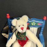 Мишка Омела от Mary Ann Gebhardt. 7 см