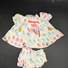 Платье и трусики для куклы 35-ти см ростом. Микки Маус. Винтаж