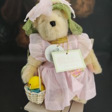 Мишка Muffy Vanderbear. Пасхальная Фантазия. 17 см. 1990 год