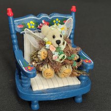 Мишка Лесная Фея от World Of Miniature Bears. 4,5 см. Миниатюра