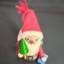 Елочная игрушка Дед Мороз от Steinbach. Германия. 9 см