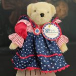 Мишка Muffy Vanderbear. Янки Дудл. 17 см. 1992 год