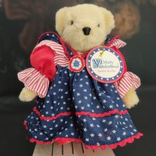 Мишка Muffy Vanderbear. Янки Дудл. 17 см. 1992 год