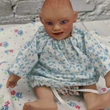 Авторский малыш от Brenda Stewart. 13 см. 1996 год