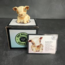 Бычок Спотси Блюз. Шкатулка. 5 см