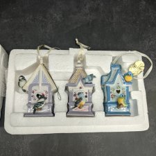 Набор ёлочных игрушек "Скворечники" от Bradford. Фарфор Набор ёлочных игрушек "Скворечники" от Bradford. Фарфор