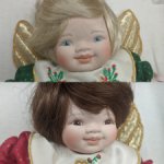 Пара ангелочков от Pauline Bjonness Jacobsen.