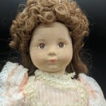 Тканевая кукла от Karin Heller. 1986 год.