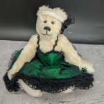 Мишка Бабочка. Мохер. Винтаж.