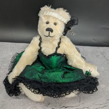 Мишка Бабочка. Мохер. Винтаж.