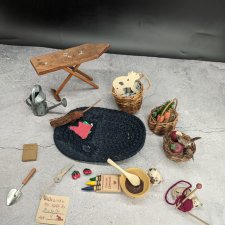 Лот деревянных аксессуаров от Lizzie High. Винтаж