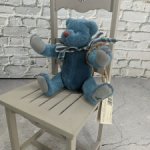 Мишка Голубичник от Ganz. 12 см