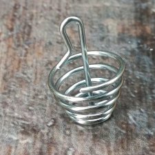 Пружина коннектор для крепления головы куклы. 18 мм