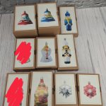 Металлические ёлочные игрушки от Thomas Pacconi. 9-14 см