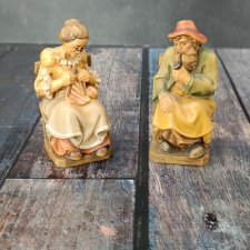 Деревянные статуэтки Старики от Josef Albl
