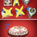 Шкатулка фарфоровая винтаж