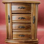 Шкатулка шкаф для кукол №8