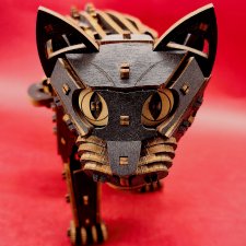 Чёрный Кот деревянный