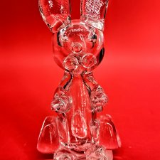 Статуэтка Кролик. Стекло. Винтаж.