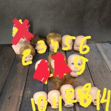 Головы для кукол. Цена за одну!