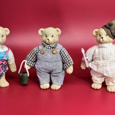 Мишка винтажный