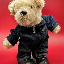 Мишка-рюкзак для куклы