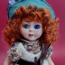 Фарфоровая кукла Печенька от Marilyn Selbee США OOAK