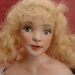 Редкая авторская кукла Дана от Phyllis Wright 1989 г