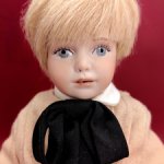 Фарфоровая кукла Майкл от Phyllis Wright США 1985 год