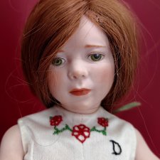 Под реставрацию редкая кукла от Elizabeth Brandon США 1979 год