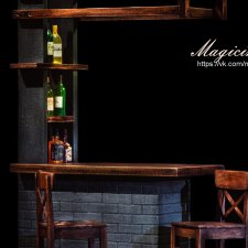 Барная стойка для кукол от 15 до 20 см. Цена снижена 3500!!!!до 5.02