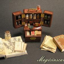 Аптекарский чемоданчик в формате 1/12