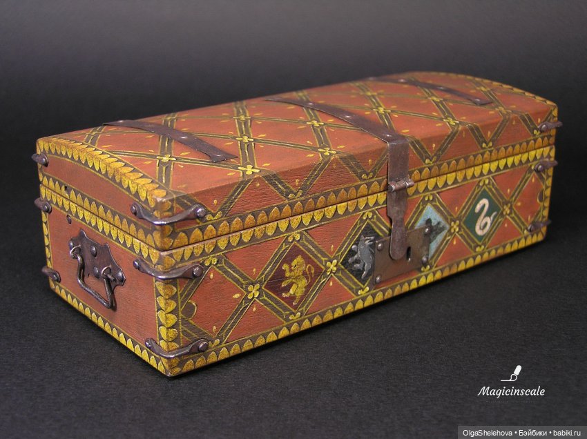 Миниатюрный сундук для квиддича (фото 2)