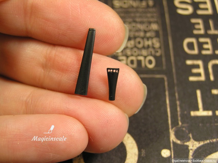 Потрясающая миниатюрная скрипка (фото 4)