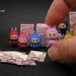 Миниатюрные лабубу для кукол