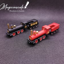 Миниатюрный паровоз временно 500₽