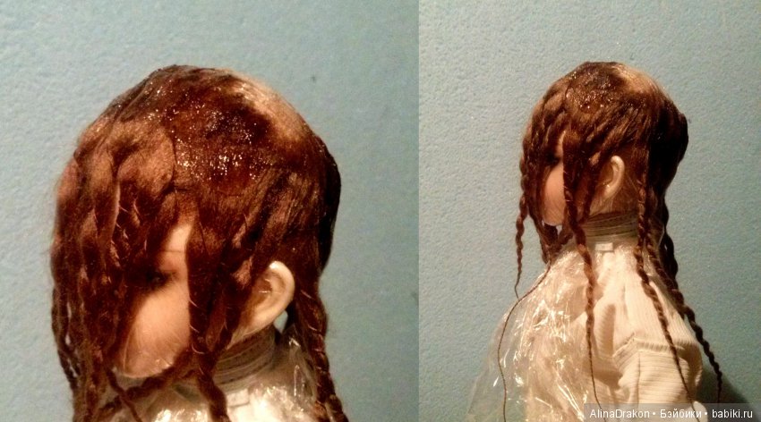 "Рыцарские косы": парик часть 1 (фото 7)